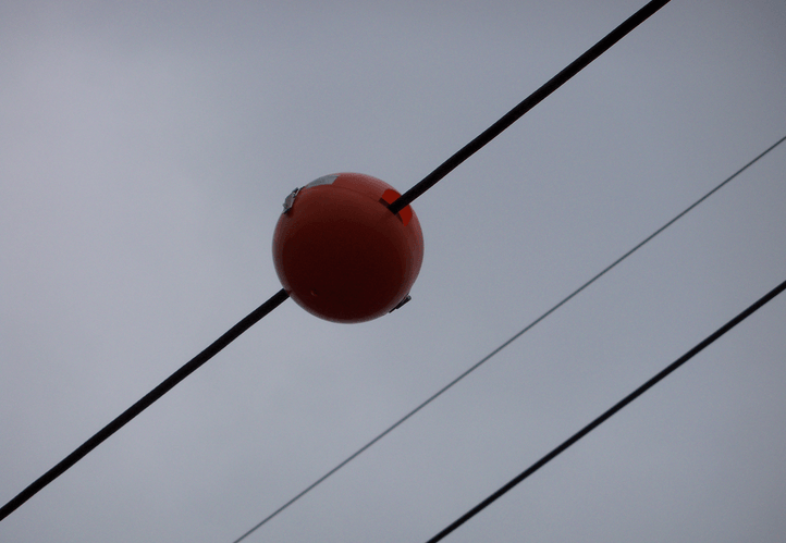 高壓感應(yīng)取電警示球 高壓感應(yīng)取電警示球