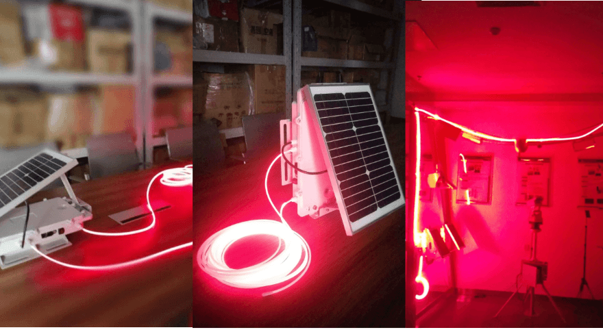 光導(dǎo)拉線警示裝置工程案例圖片 光導(dǎo)拉線警示裝置工程案例圖片